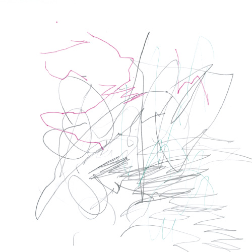 初めて描いた絵-にゃんちゅう
