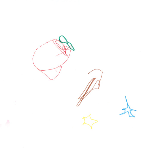 いちごと星
