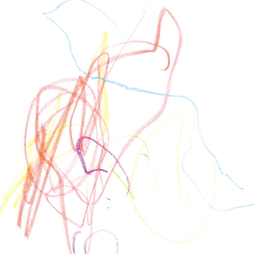 オレンジのおえかき