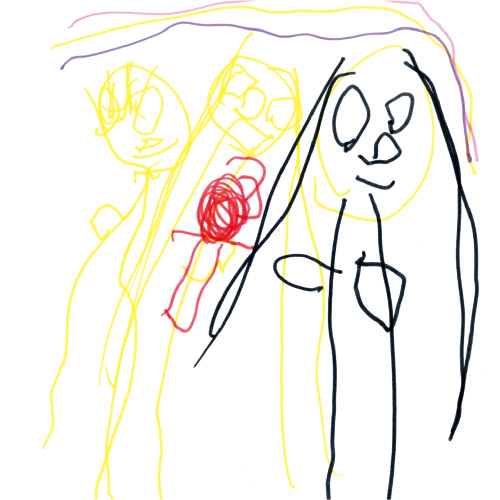 にじとママとれーれーとパパとかきごおり