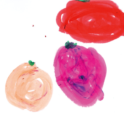 I like apples,strawberries,oranges　