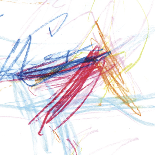 はじめてのクレヨンとだいすきなおえかき