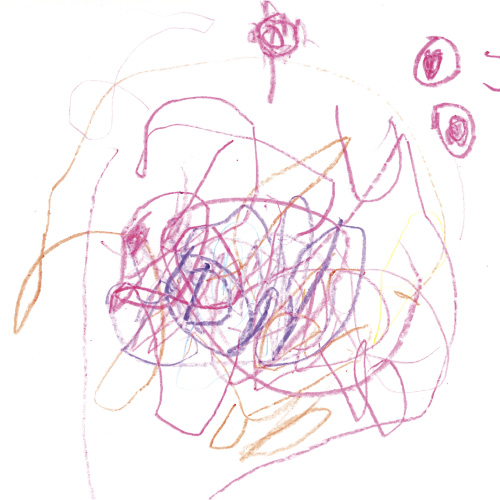 ママがお化粧してお散歩