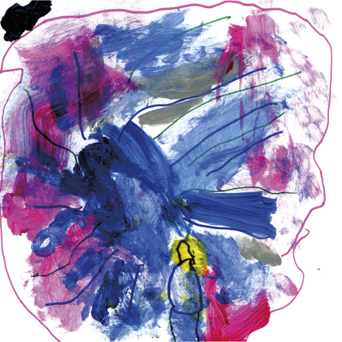 青の花火がすき！