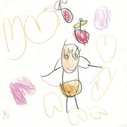 ハートとくだもの