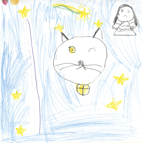 ねこちゃんとようせいさんのゆめ