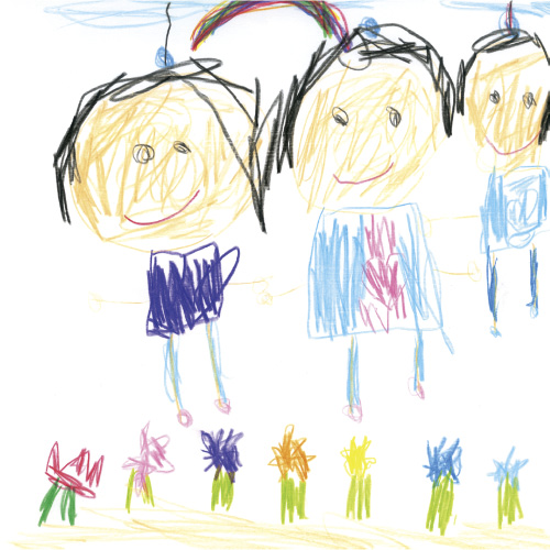 運動会を終えて、ハイ　チーズ