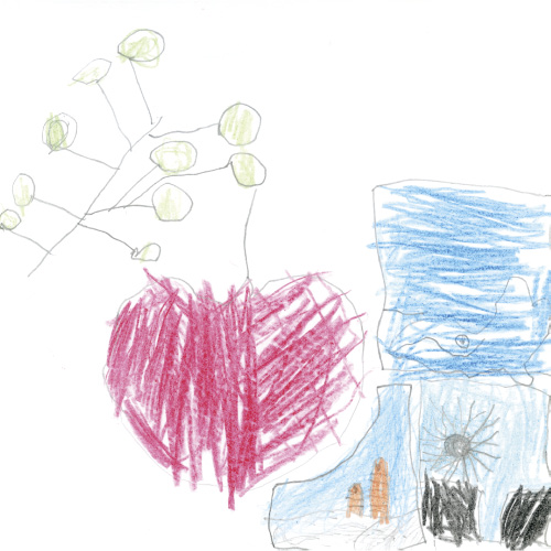 水族館の中のフルーツ屋さん