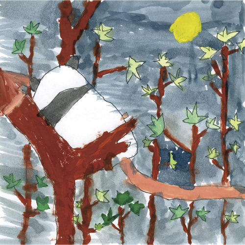 パンダさんおやすみなさいZZZ