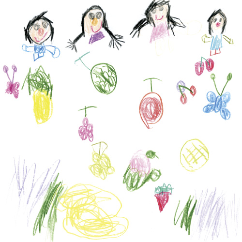 フルーツ畑にいったよ