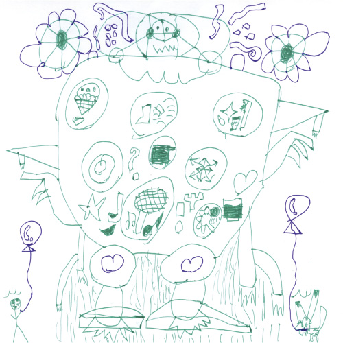 とんでるロボット