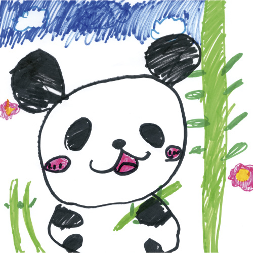 ほっぺもちもちパンダちゃん