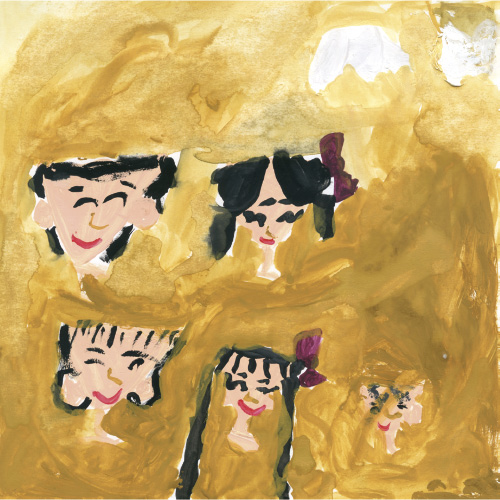 おとうとがうまれたよ。