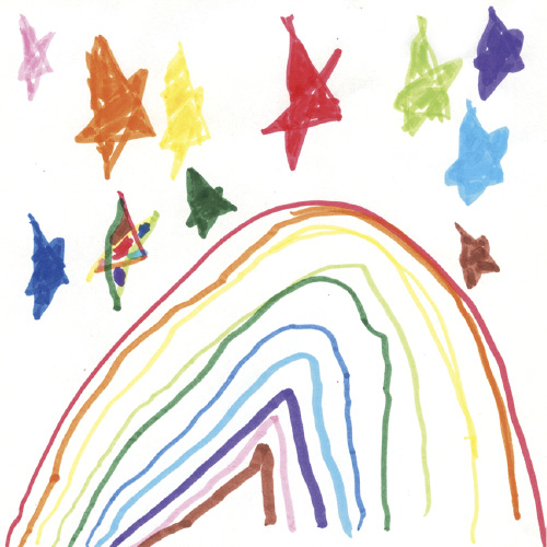 にじの星と普通のにじ