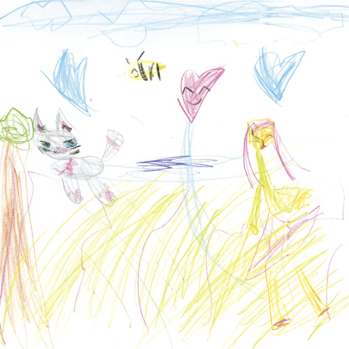 わたしとねこのあそび