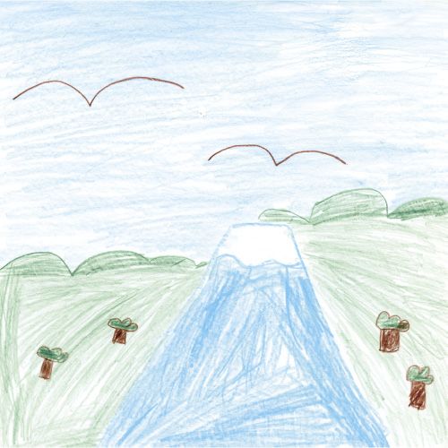 きれいなふじさん