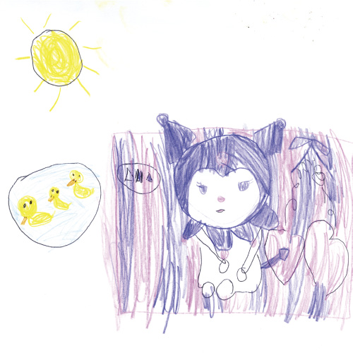 クロミといっしょにピクニック