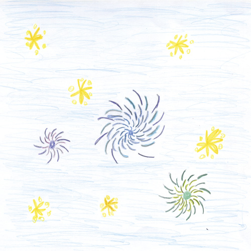 うみでのはなび