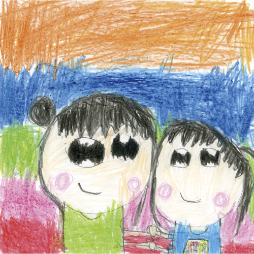 ままだいすき　ぎゅーしちゃった。