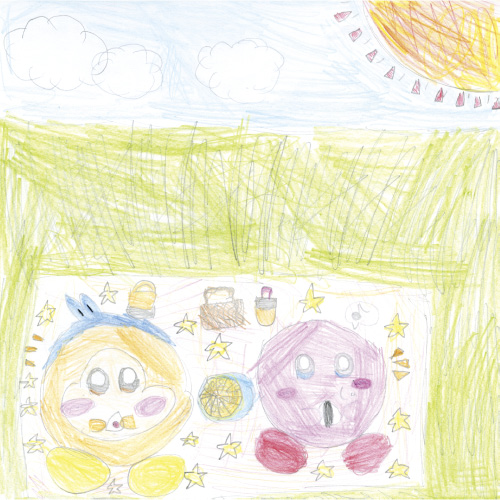 バンダナワドルディとピクニック