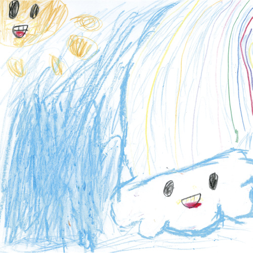 くもとあおぞらとたいよう