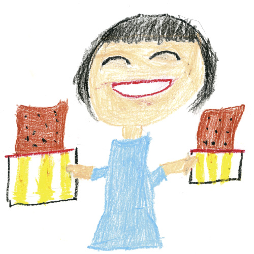 土曜日のお昼はチキン！