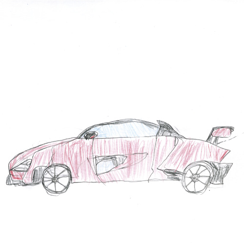 ぼくのすきな車マクラーレンセナ