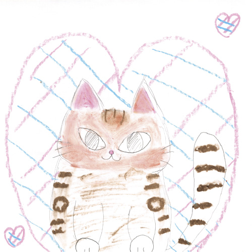 だいすきだよ　愛猫のライス