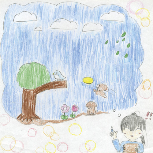 大好きなお絵かき