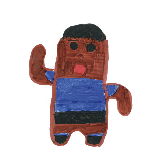 ひやけした人間ハニワ