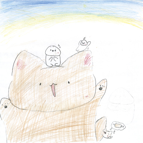 夏のおはだ全開で涼しいワン!!